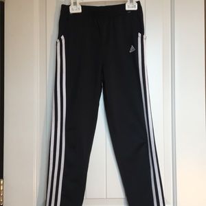 Girls Adidas black pants size 10/12.